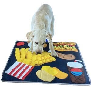 Joyhound Foraging Puzzle Mat Dog Enrichment Toy Felt Crinkle Sniff Snuffle New